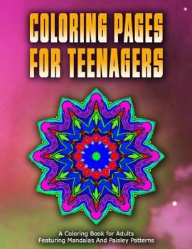 Paperback COLORING PAGES FOR TEENAGERS - Vol.8: coloring pages for girls Book