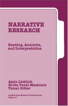 Hardcover Narrative Research: Reading, Analysis, and Interpretation Book