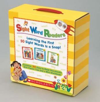 Paperback Sight Word Readers: Learning the First 50 Sight Words Is a Snap! [With Mini-Workbook] Book