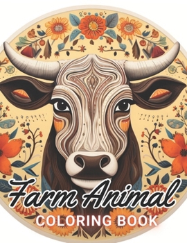 Paperback Farm Animal Mandala Coloring Book: 100+ Amazing Coloring Pages for All Ages Book