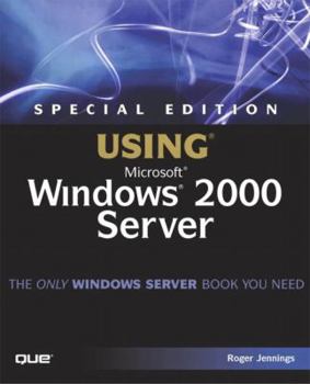 Paperback Special Edition Using Microsoft Windows 2000 Server [With MacMillan Version of Powerquest Servermagic 3] Book