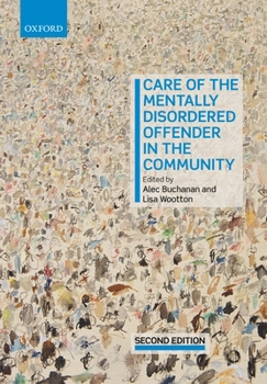 Paperback Care of the Mentally Disordered Offender in the Community Book