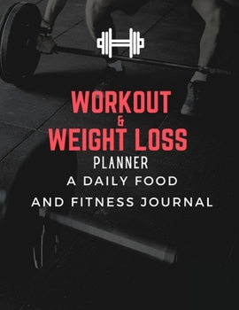 Paperback Workout & Weight Loss Planner Book