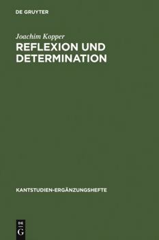 Hardcover Reflexion Und Determination [German] Book