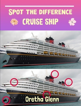Paperback Spot the difference cruise ship: Picture puzzles for adults Can You Really Find All the Differences? Book