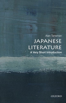 Paperback Japanese Literature: A Very Short Introduction Book