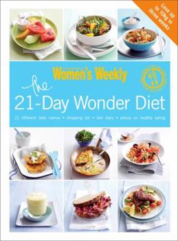 Paperback The 21-Day Wonder Diet: Lose Up to 10kg in Three Weeks. Book