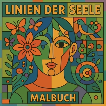 Paperback Linien der Seele - Malbuch [German] Book