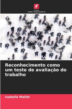 Paperback Reconhecimento como um teste de avaliação do trabalho [Portuguese] Book