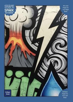 Shape & Spark Notebook: Alternating College-Ruled and Blank Pages for Focused Writing, Note-Taking, and Creative Expression
