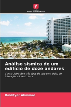 Paperback Análise sísmica de um edifício de doze andares [Portuguese] Book