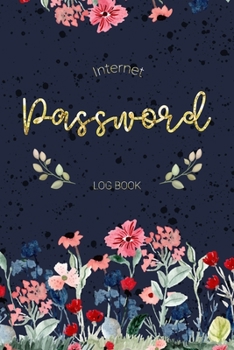 Internet Password Logbook: Alphabetical Internet Address & Password Record Book