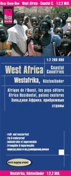 Reise Know-How Landkarte Westafrika, Küstenländer (1:2.200.000) : Senegal bis Nigeria: world mapping project