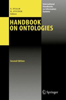 Hardcover Handbook on Ontologies Book