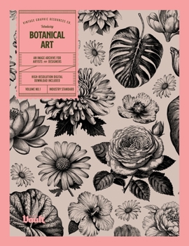 Paperback Botanical Art Book