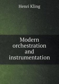 Paperback Modern Orchestration and Instrumentation Book