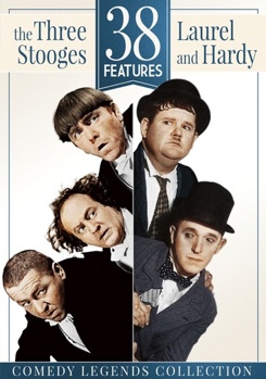 DVD 38 Features: Three Stooges & Laurel & Hardy Book