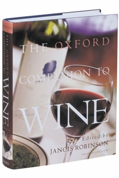 Hardcover The Oxford Companion to Wine Book