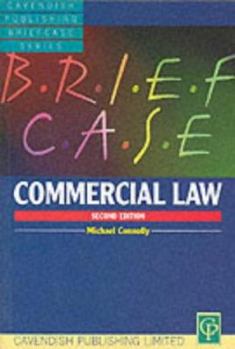 Paperback Briefcase on Commercial Law Book