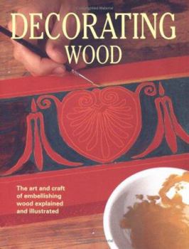 Hardcover Decorating Wood Book
