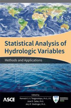 Hardcover Statistical Analysis of Hydrologic Variables: Methods and Applications Book