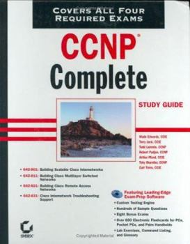 Hardcover CCNP Complete Study Guide (642-801: (642-801, 642-811, 642-821, 642-831) [With CD-ROM] Book