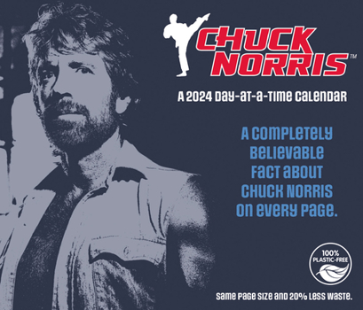 Calendar 24box Chuck Norris Book