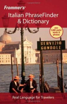 Paperback Frommer's Italian PhraseFinder & Dictionary Book
