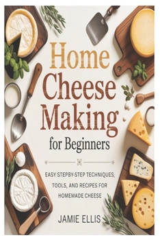 Paperback Home Cheese Making for Beginners: Easy Step-by-Step Techniques, Tools, and Recipes for Homemade Cheese Book