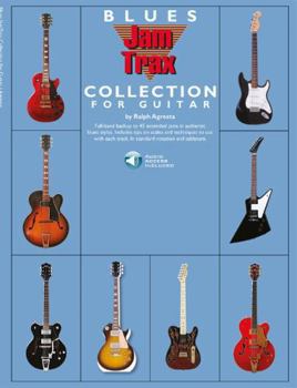 Paperback Blues Jam Trax Collection for Guitar [With 2 CDs] Book