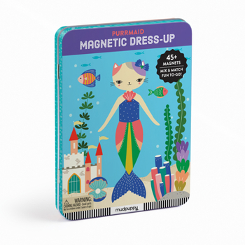 Board Game Purrmaid Magnetic Dress-Up Book