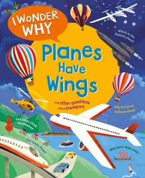 Hardcover I Wonder Why Planes Have Wings Book