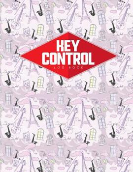 Paperback Key Control Log Book: Key Checkout System, Key Log Sign Out Sheet, Key Inventory Sheet, Key Register Log Book Format, Cute Paris & Music Cov Book