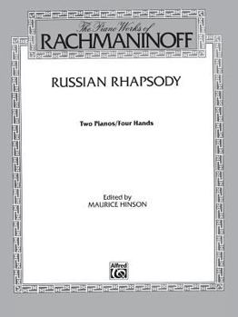 Paperback Russian Rhapsody (Belwin Edition: The Piano Works of Rachmaninoff) Book