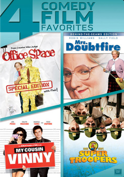 DVD Office Space / Mrs. Doubtfire / My Cousin Vinny / Super Troopers Book