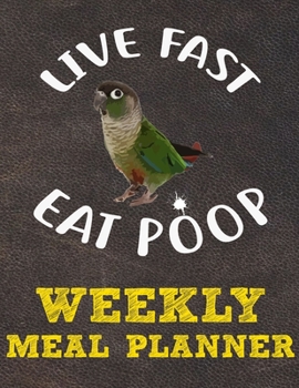 Paperback Weekly Meal Planner: 8.5x11 Inches Menu Food Planner - 52 Week Meal Prep Book - Weekly Food Planner & Grocery Shopping List Notebook For Gr Book