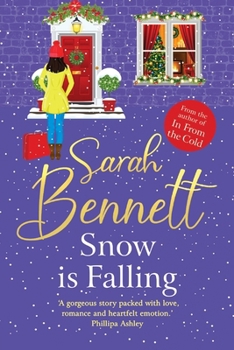 Paperback Snow is Falling [Large Print] Book