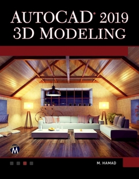 Paperback AutoCAD 2019 3D Modeling Book