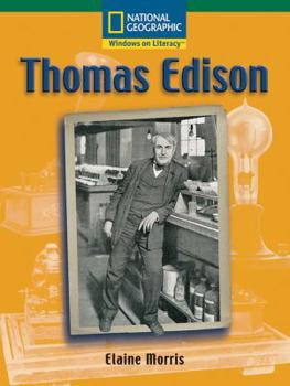 Paperback Thomas Edison (National Geographic Window on Literacy) Book