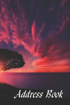 Paperback Address Book: A Personal Organizer for Addresses, Social Media Handles and Notes Book