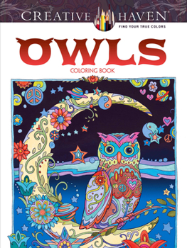 Paperback Creative Haven Owls Coloring Book