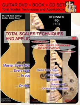 Paperback Guitar: Total Scales Techniques and Applications [With CD and DVD] Book