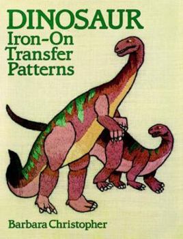 Paperback Dinosaur Iron-On Transfer Patterns Book