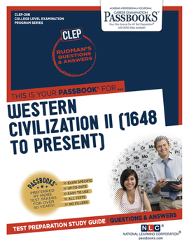 Paperback Western Civilization II (1648 to Present) (Clep-29b): Passbooks Study Guide Book