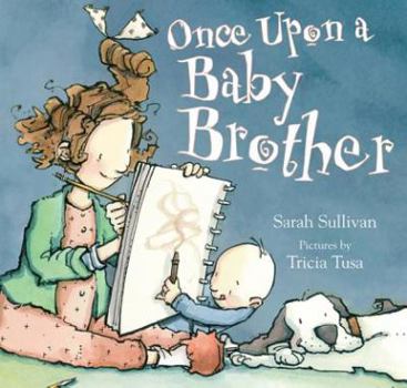 Hardcover Once Upon a Baby Brother Book