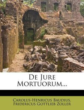 Paperback de Jure Mortuorum... [Latin] Book