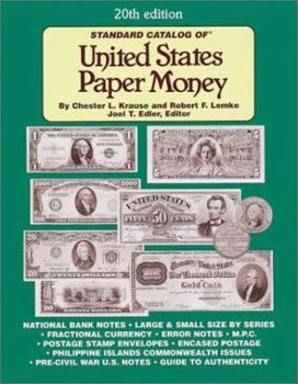 Paperback Standard Catalog of United States Paper Money (Standard Catalog of U S Paper Money, 20th ed) Book