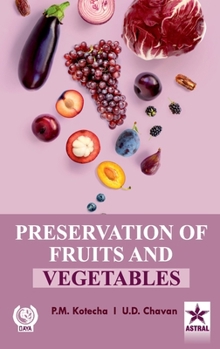 Hardcover Preservation of Fruits and Vegetables Book