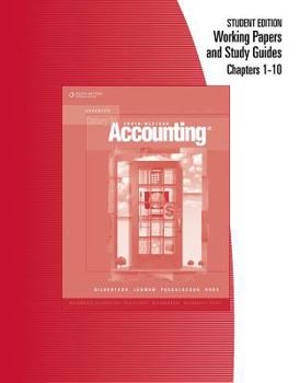 Paperback Working Papers Chapters 1-9 for Century 21 Accounting Advanced Book