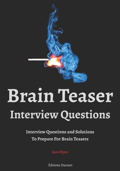 Paperback Brain Teaser Interview Questions Book